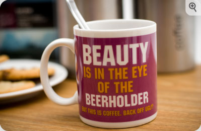 Unbranded Beauty and Beer Mug