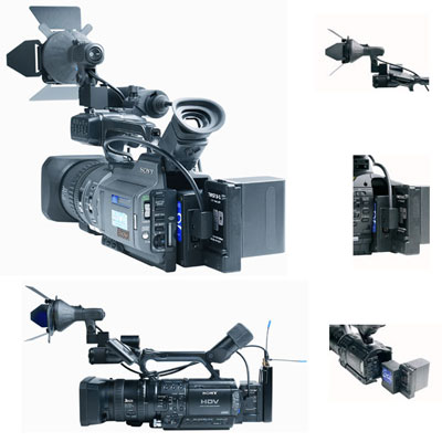 Unbranded Bebob LUXDV OnCamera Light Kit with Dtap Connector