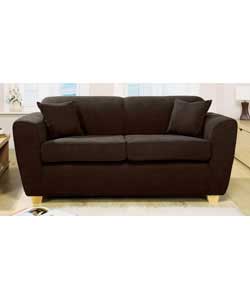 Becca Large Sofa - Chocolate