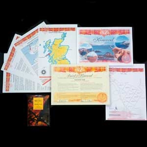 Unbranded Become a Laird and Lady Title - Kincavel Estate