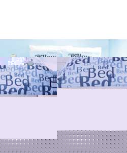 Bed- Bed- Bed Double Duvet Set - Grey