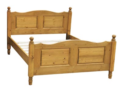 KING SIZE RUTLAND BED .ALSO AVAILABLE WITH A LOW FOOTBOARD AT 240 OR AS A HEADBOARD ONLY AT 115