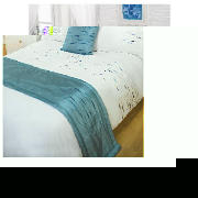 Unbranded Bedcrest Bed in a Bag Aspen Teal King