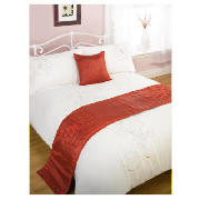 Unbranded Bedcrest Bed in a Bag Bold Floral Red Double