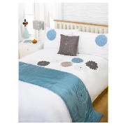 Unbranded Bedcrest Bed in a Bag Eva Teal King