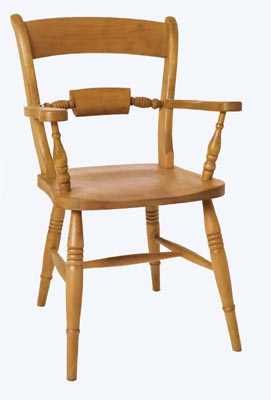 BEECH CARVER BAR BACK