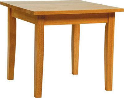 Shaker Style Beech finish end table. This item is supplied flatpack