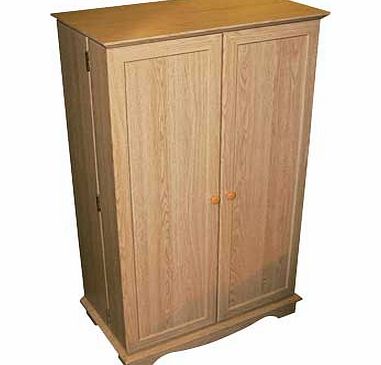 Unbranded Beech Media Cabinet