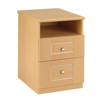 Dimensions: H622 x W400 x D490 mm, Beech effect, Finished inside with an Apple Wood Effect,