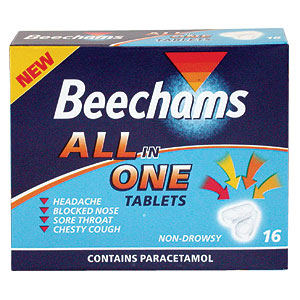 Unbranded Beechams All In One Tablets