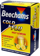 Beechams Cold and Flu Hot Lemon 10x