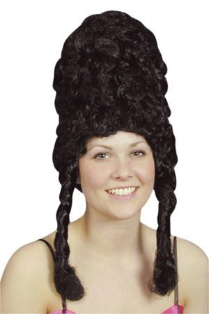 Unbranded Beehive wig, black