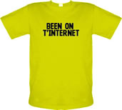 Unbranded Been on t-internet male t-shirt.