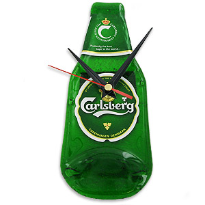 Unbranded Beer Bottle Clock - Carslberg Bottle