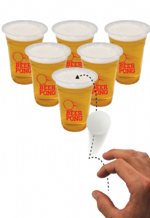 Unbranded Beer Pong Game