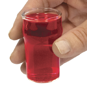 Unbranded Beer Shot Glasses - Set of 4 Mini Pint Glasses