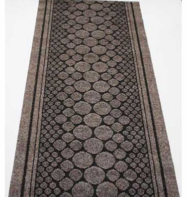 Beige Pebbles Polypropylene Runner - 200cm x 67cm