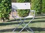 Beige Seigle Directors Chair