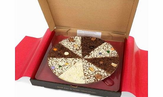 Unbranded Belgian Chocolate Pizza - Delicious Dilemma 5020
