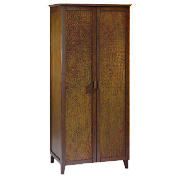 Unbranded Belize 2 door Wardrobe, dark finish
