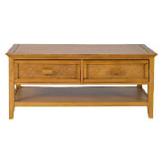 Unbranded Belize 2 drawer Coffee Table, antique finish