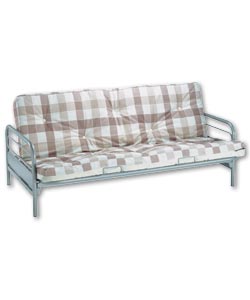 Belton Futon and Natural Check Mattress