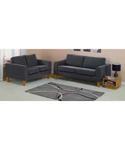 Unbranded Belvedere Large and Free Regular Sofa - Pebble