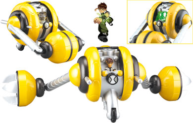 Unbranded Ben` Alien Cruiser / Cannonbolt