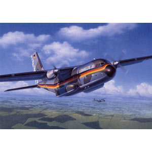 C-160 Transall Germany plastic kit from German specialists Revell. More than 40 years after its maid