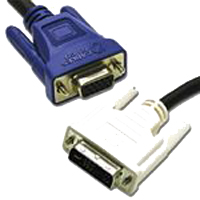 Unbranded Cables to Go - VGA cable - DVI-A (M) - HD-15 (M)