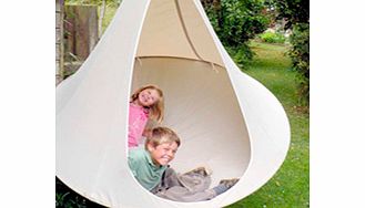 Designed for adults and children alike  the Cacoon is  quite simply  a back to the nest adventure . . . its your swing chair; your hammock; your hanging garden seat; its whatever you want it to be.Based on an interpretation of the weaver birds tiny h
