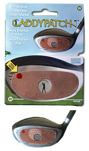 CaddyPatch ball impact recorder