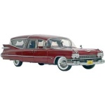 This 1959 hearse measures 35cm in length and comes complete with a removable (empty) wood grain
