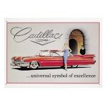 Cadillac tribute plaque