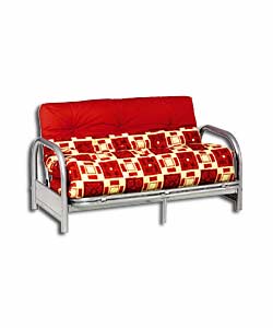 Cadiz Silver Futon and Wine Multi Mattress