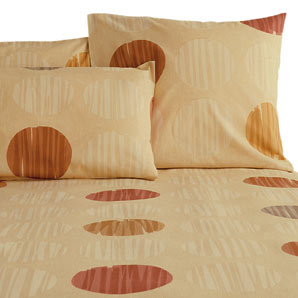 Caledonia Pillowcase- Sandstone- Standard