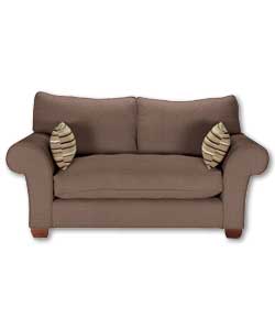 California Regular Sofa - Chocolate