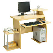 This Callao workstation comes in a simple beech effect finish and is purpose built for your PC. It i