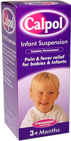 Calpol Infant Suspension 70ml Health and Beauty