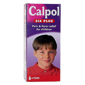 Calpol Six Plus Orange Flavour Suspension - Size: 100ml
