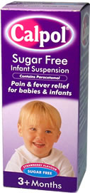 Calpol Sugar-Free Infant Suspension 140ml