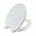 Calvacade White Toilet Seat