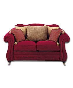 Camberley Claret 2 Seater Sofa