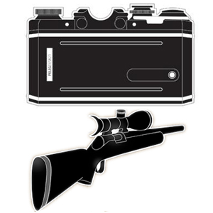 Unbranded (Camera) Eye Spy - Peep Hole Door Stickers