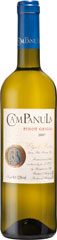 Unbranded Campanula Pinot Grigio 2007 WHITE Hungary