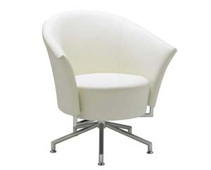 Unbranded Campin reception tub chair Cream