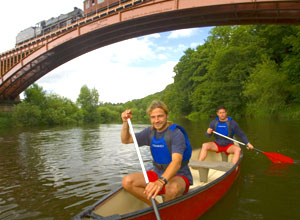 Unbranded Canadian canoe adventure day (for two)