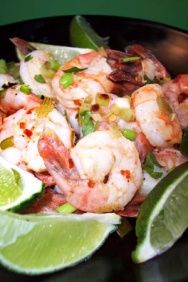 Unbranded Canadian shell-off prawns, frozen, 1Kg