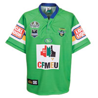 Canberra Raiders Home Rugby Shirt.