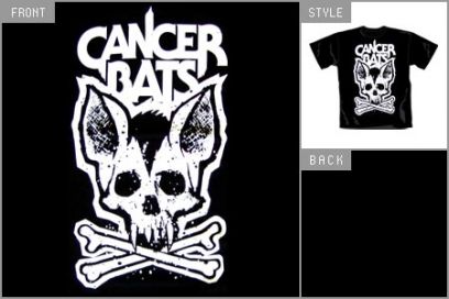 Unbranded Cancer Bats (Skull) T-shirt